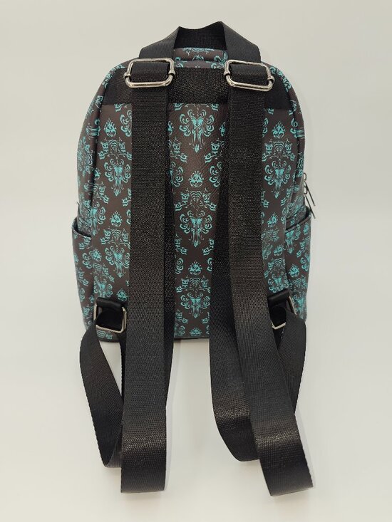 Disney x Funko 2019 Haunted Mansion 50th Anniversary Mini Backpack Black Teal main image 7